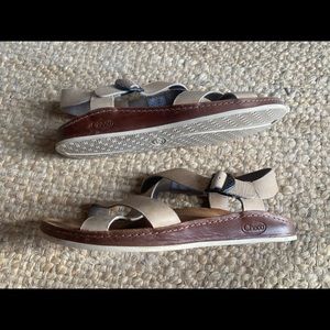 Chaco leather sandals - tan leather 8M